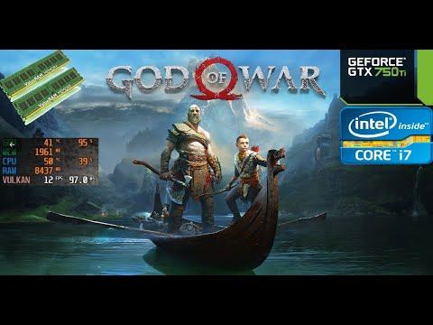 God Of War Gtx 750 Ti I7 2600 10gb Ram Low