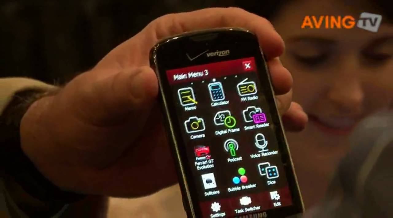 [CES Unveiled] Samsung Moment's AMOLED display to showcase Mobile Digital TV chip at CES 2010 смотреть онлайн