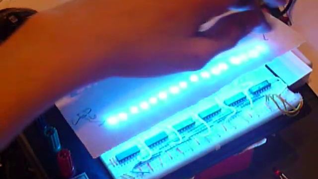 PWM over Shift Registers (Arduino Powered) смотреть онлайн