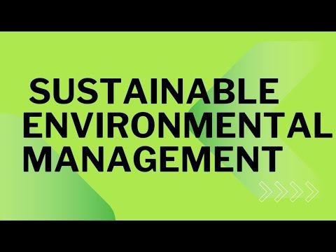 sustainable environmental management #how to sustain environment #how to manage sustainability смотреть онлайн
