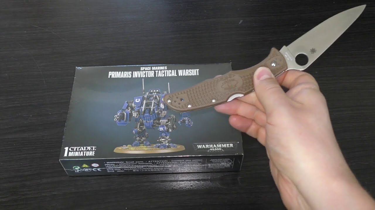 Space Marines - Primaris Invictor Tactical Warsuit - Unboxing (WH40K) смотреть онлайн