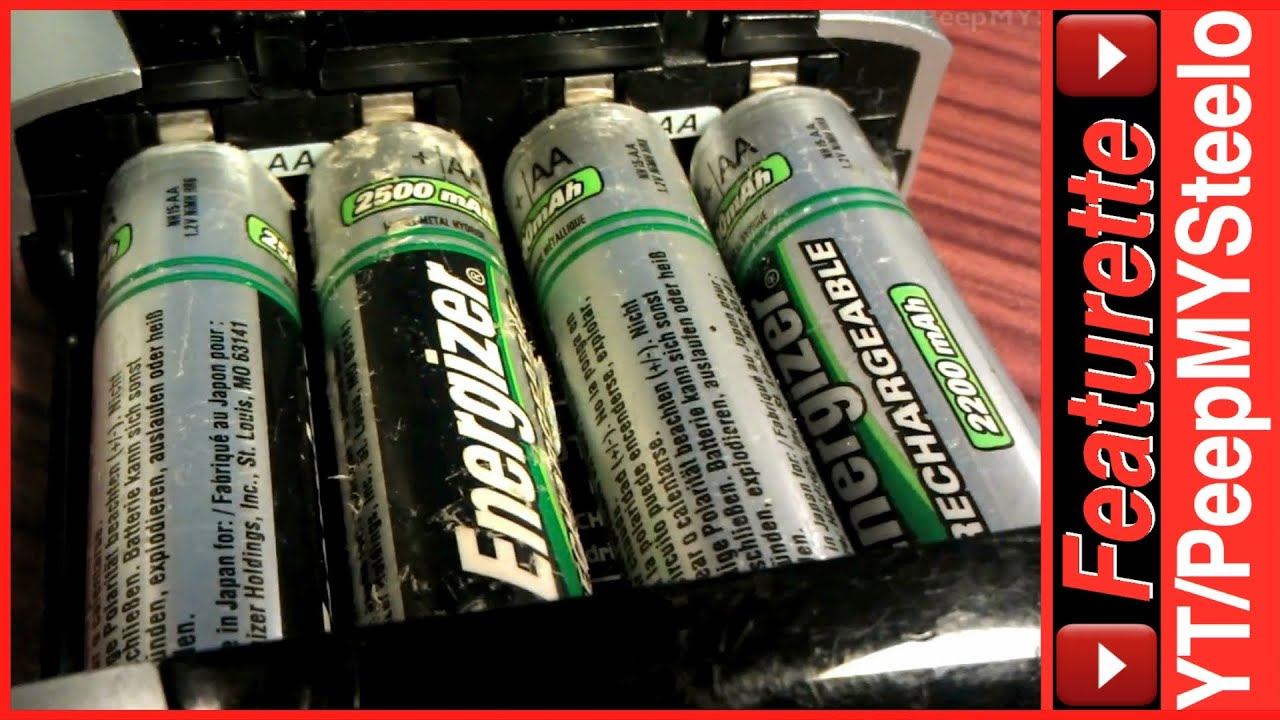 Energizer Rechargeable Battery Charger For AA & AAA Ni-MH Batteries For Best Portable Charging смотреть онлайн