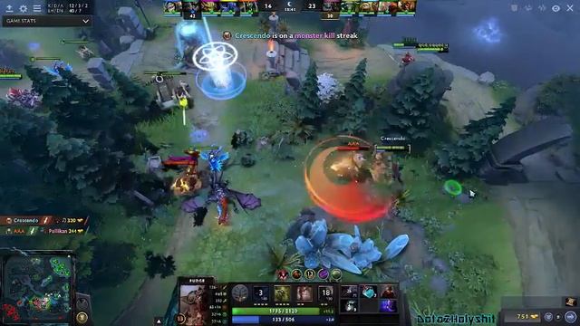 #Dendi Pudge with Satyr Banisher's Purge Skill 7387 MMRanked #Dota2Holyshit смотреть онлайн