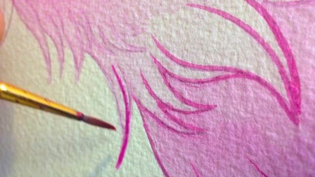 Dr. Ph. Martin's Bombay Ink Painting Process Time Lapse - Bigsby the Dog смотреть онлайн