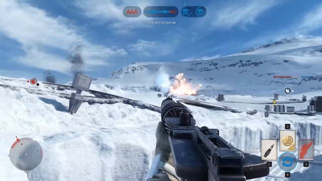 STAR WARS Battlefront - gameplay #2 Атака Шагоходов 1 Аванпост БЕТА смотреть онлайн
