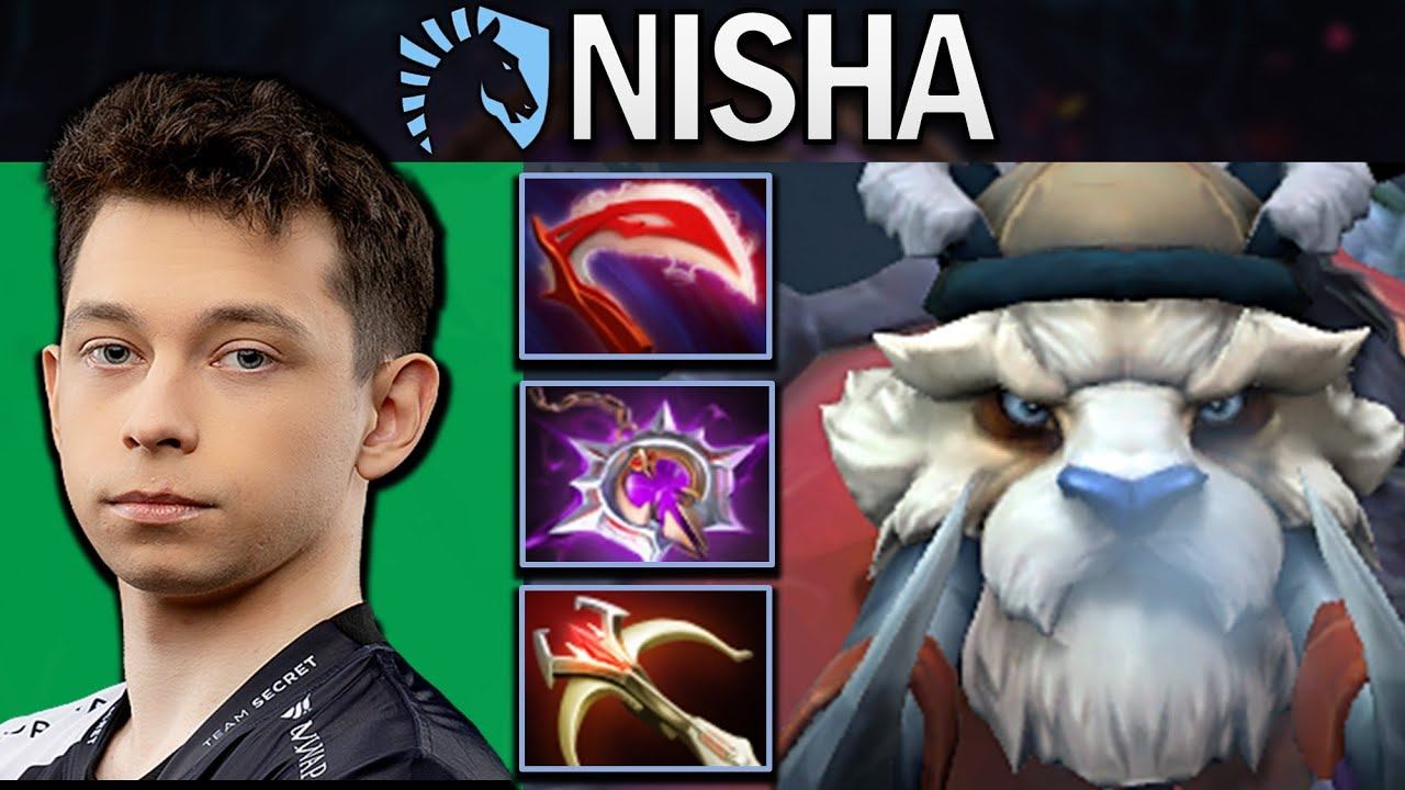 Tusk Dota 2 Gameplay Nisha with Desolator and Nullifier смотреть онлайн