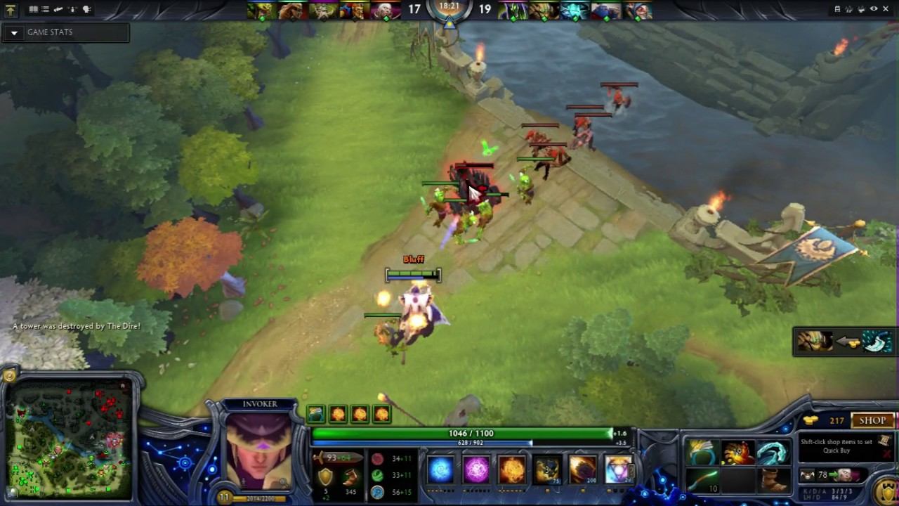 Dota 2 attack bottom line смотреть онлайн