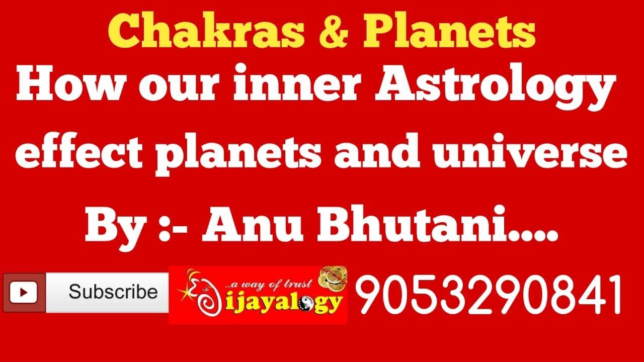 Chakras & Planets :- How our inner astrology effect planets and universe.. By Anu Bhutani.. смотреть онлайн