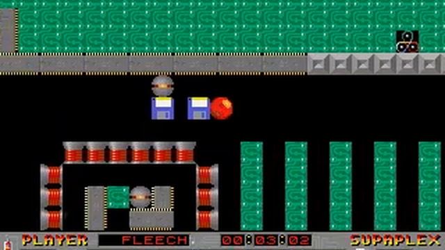 Supaplex: Level Collection 01: Level 13: Electron Inside! смотреть онлайн