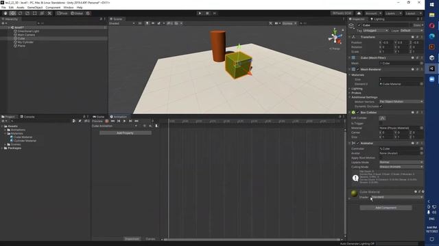 Створи свою 3D гру в Unity. Заняття 2. Структура ігрових об’єктів смотреть онлайн