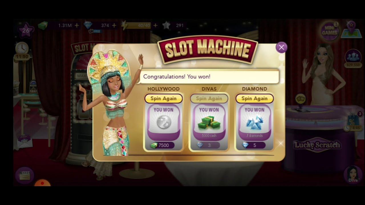 Hollywood story~Lucky hour+fan gifts mega level?!?!?!!