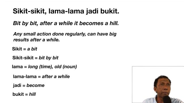 Learn Malay Through Malay Proverbs