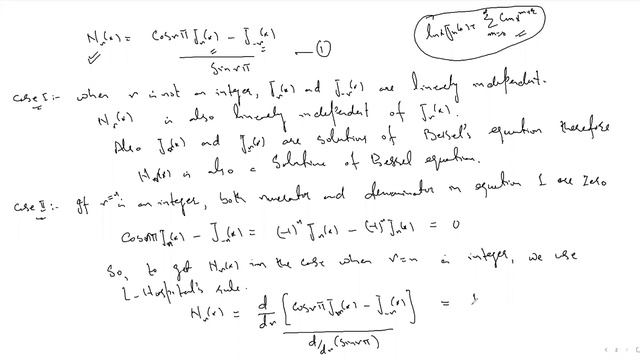 Neumann functions (Bessel Functions of Second Kind) смотреть онлайн