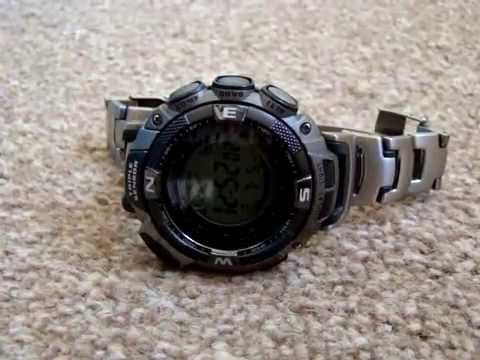Casio Protrek Pathfinder Titanium PRW-1500T-7VER PAW-1500T-7V