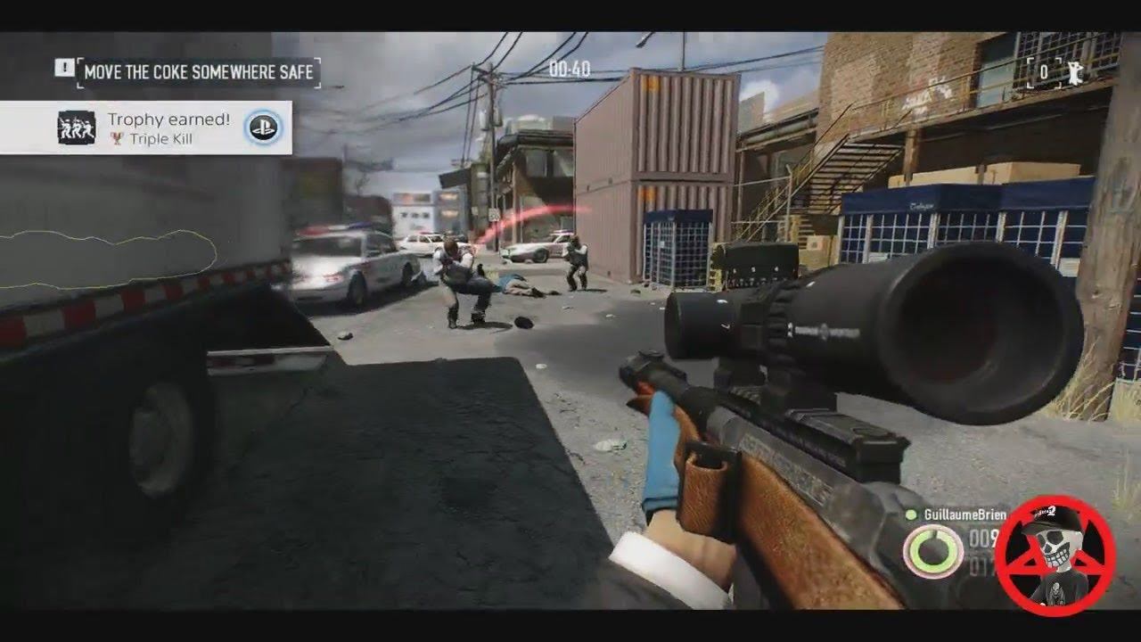 Payday 2 Trophy Triple Kill смотреть онлайн