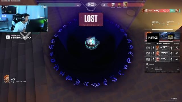 MVP! NRG s0m CHAMBER VALORANT RANKED GAMEPLAY [ FULL MATCH VOD ] смотреть онлайн