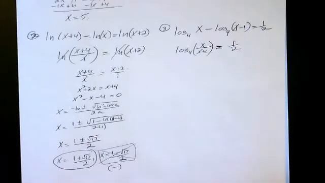 Module 5 Part 3 Exponential and Log Equations with Modeling смотреть онлайн