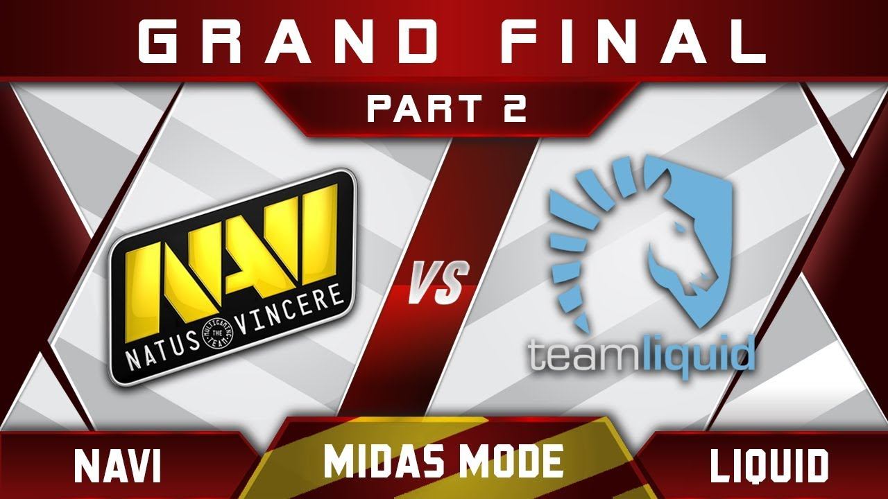 Liquid vs NaVi Grand Final Midas Mode 2017 Highlights Dota 2 - Part 2 смотреть онлайн
