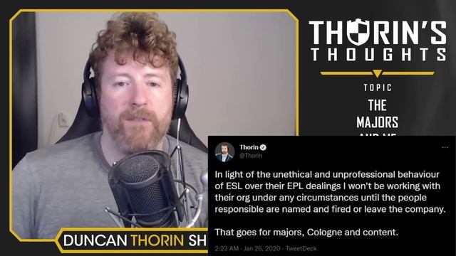 Never to Work Another Major? What Would Have to Change? - The Majors and Me - CSGO смотреть онлайн