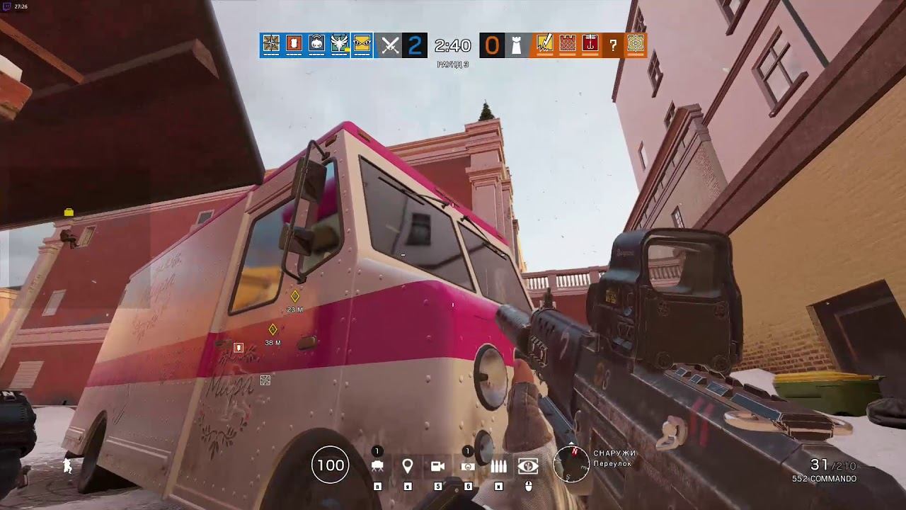 Калибровка в рейтинге в Tom Clancy's Rainbow Six Siege (1 из 10 win) смотреть онлайн