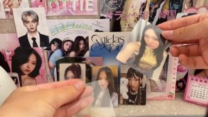 Распаковка kpop карт + мини организация | Болтаем о камбэках | (G)i-dle, Newjeans, Kiss of Life и д