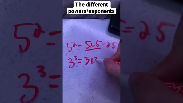 The different powers/exponents смотреть онлайн