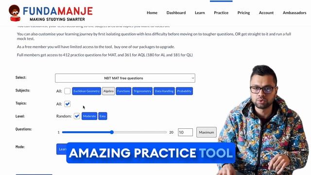 FundaManje's Affordable Innovative NBT Exam Prep Tool смотреть онлайн