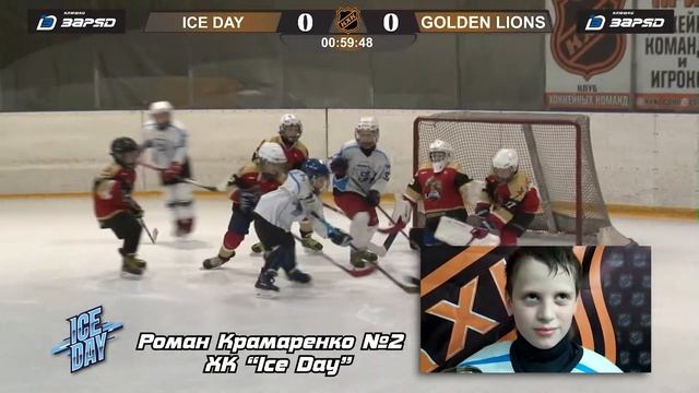Послематчевое интервью Роман Крамаренко 2 ХК ICE DAY смотреть онлайн