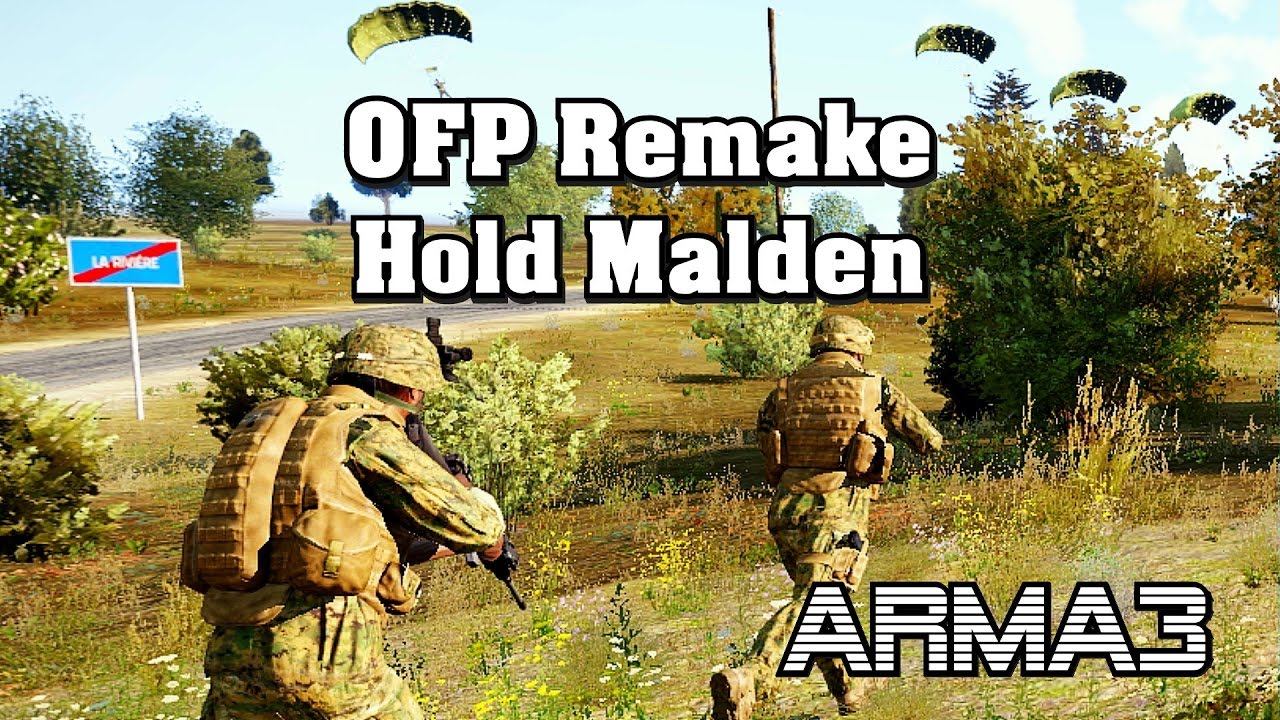 ARMA 3 Hold Malden OFP Remake by killjoy 100% Original gameplay смотреть онлайн