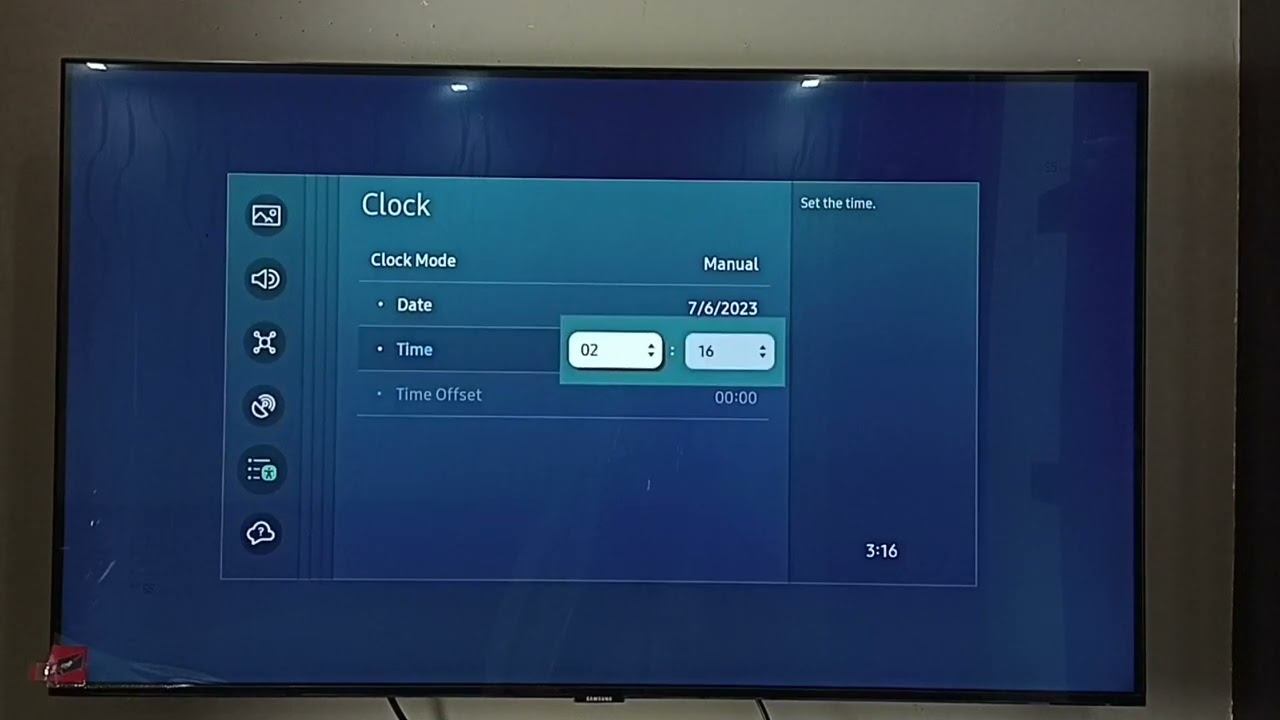 Samsung Tizen Smart TV : How to Change Date and Time | Timezone смотреть онлайн