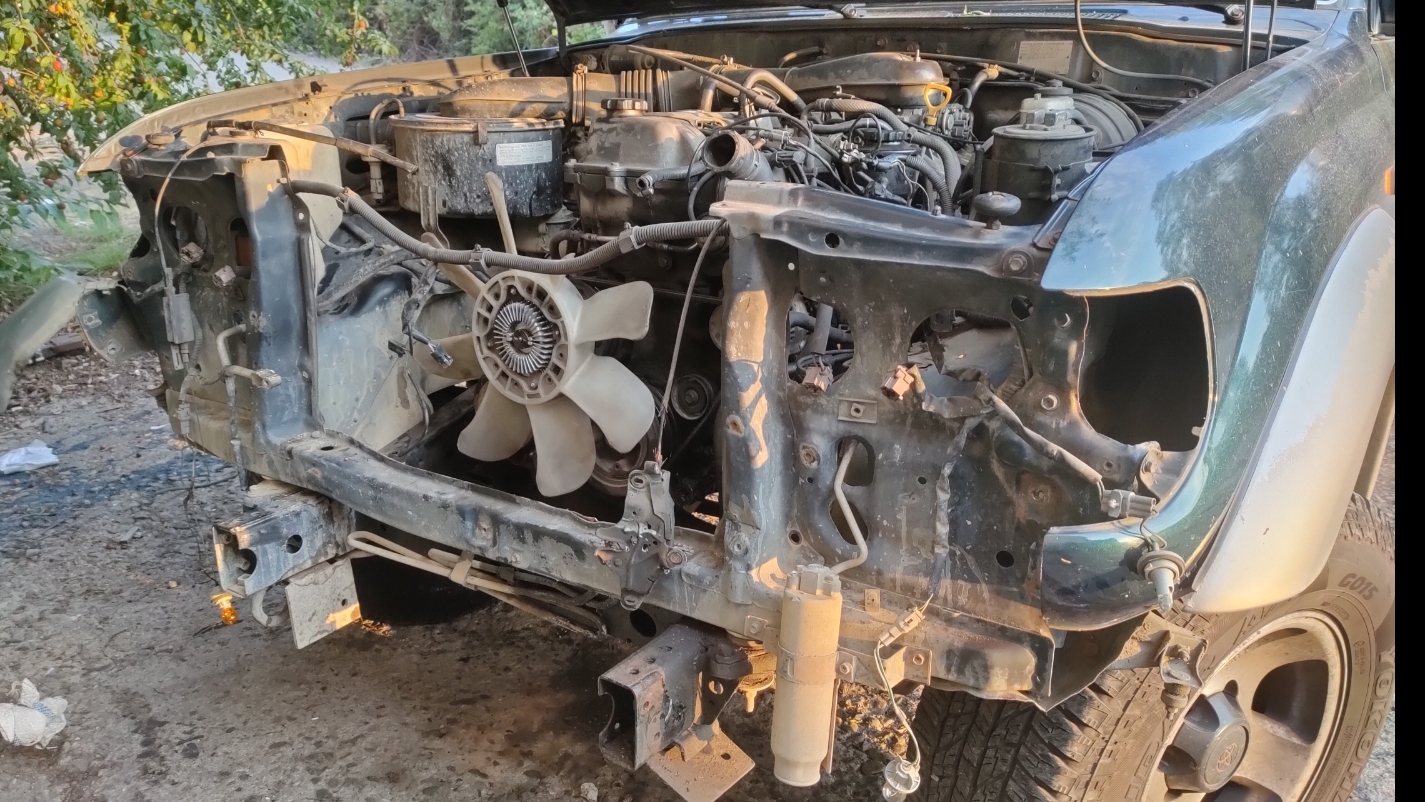 Кузовные работы Toyota Lend Cruiser