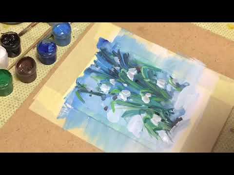 "Рисуем вместе с художницей Лилией Глазовой" смотреть онлайн