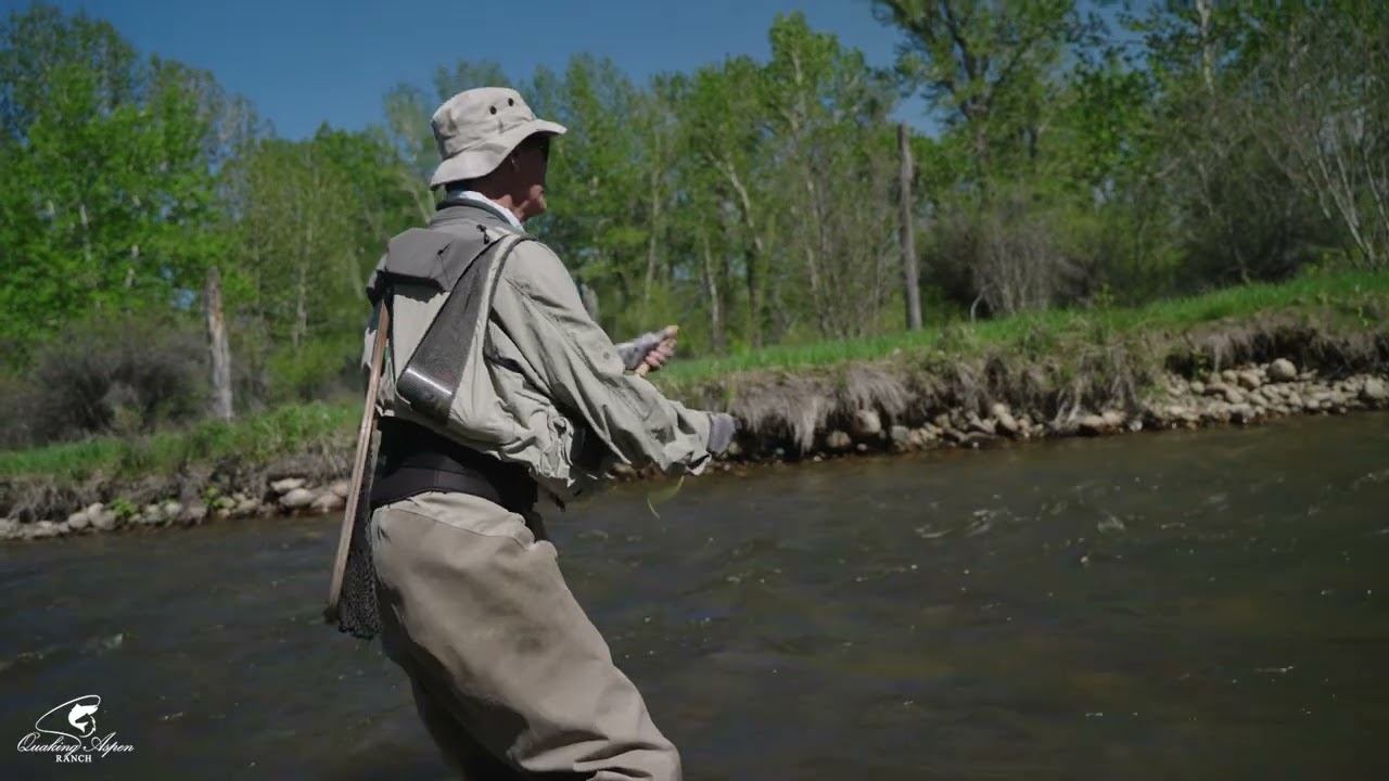 Fly Fishing At The Quaking Aspen... смотреть онлайн