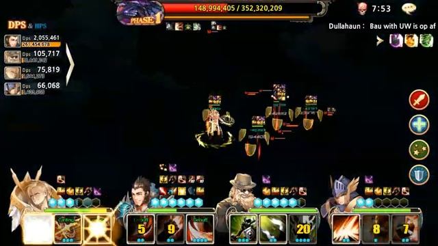 [King's Raid] Gau - Bau - Phillop - Clause, Solo BD 74 смотреть онлайн