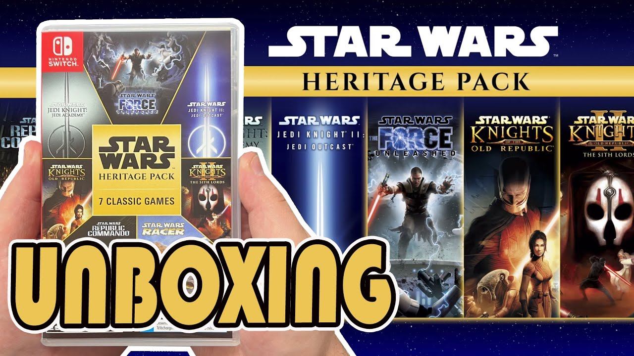 Star Wars The Heritage Pack (Nintendo Switch) Unboxing смотреть онлайн