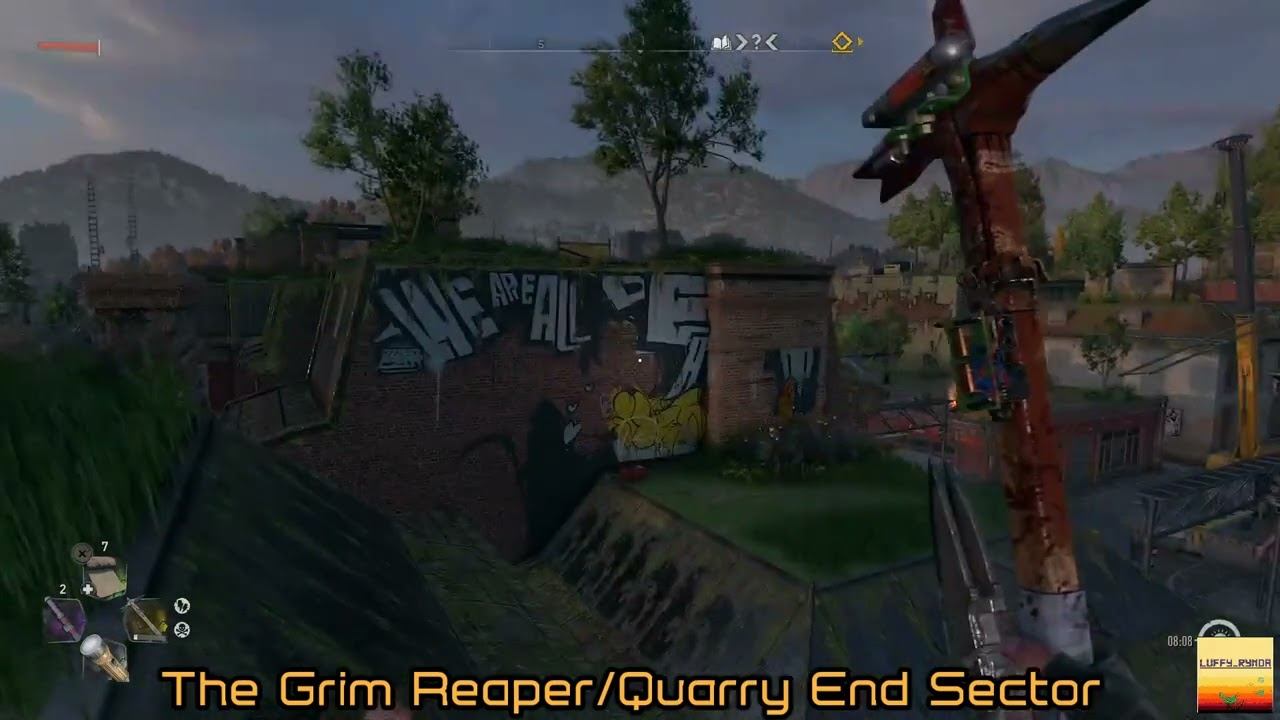Dying Light 2 The Grim Reaper Mural / Graffiti смотреть онлайн