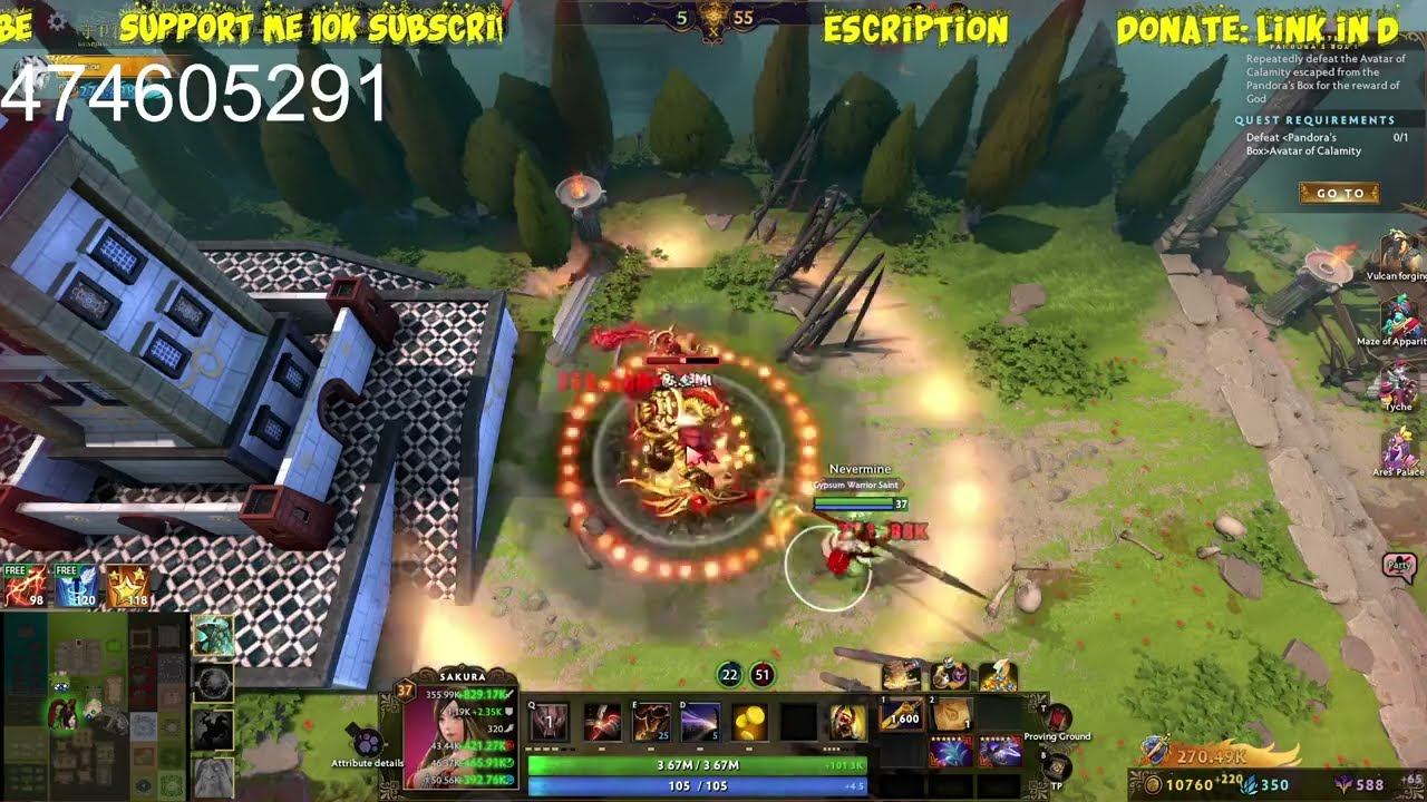 GUARDING ATHENA HADES:Sakura 17k power Eqm Carry N12 #Day 16 смотреть онлайн
