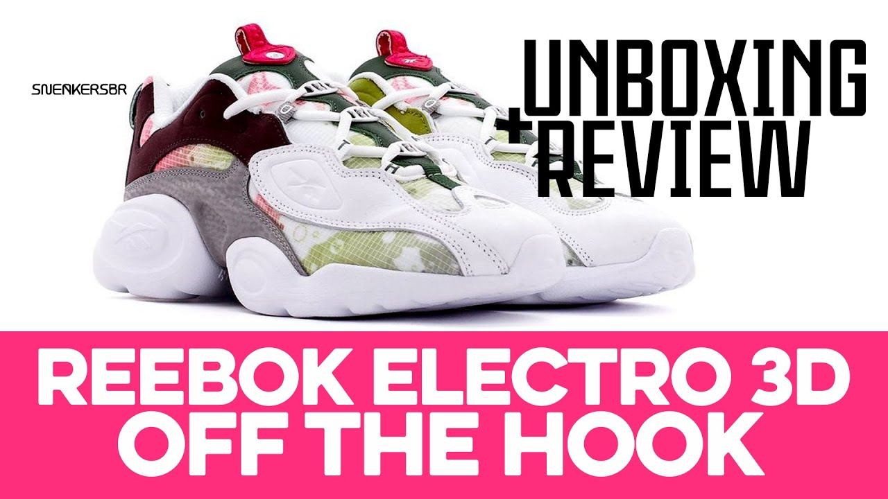 UNBOXING+REVIEW - Reebok Electro 3D "Off The Hook" смотреть онлайн