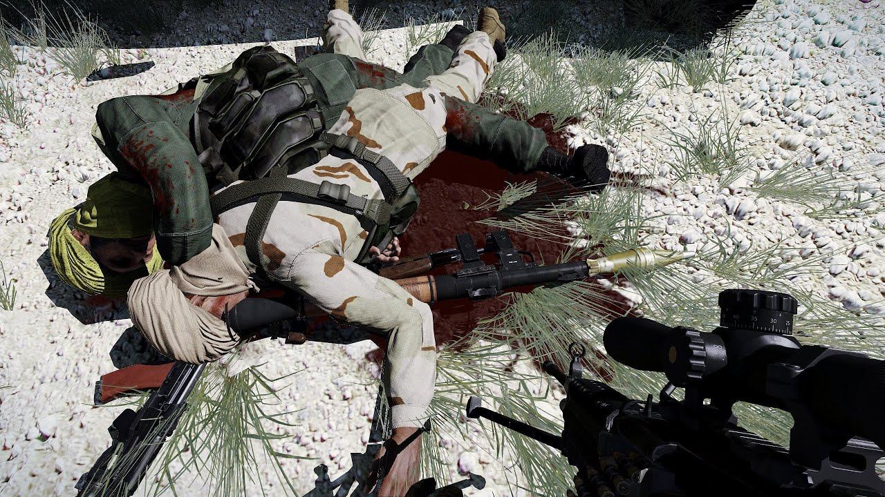 AMERICAN sniper - Sniping in Syria - US Sniper in Action - ARMA 3: Milsim смотреть онлайн