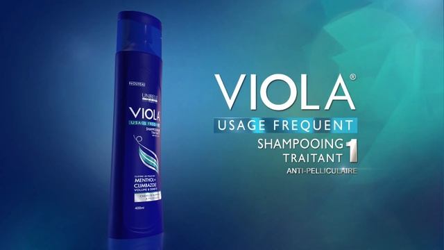 SHAMPOOING TRAITANT ANTI-PELLICULAIRE VIOLA #menthol #climbazole