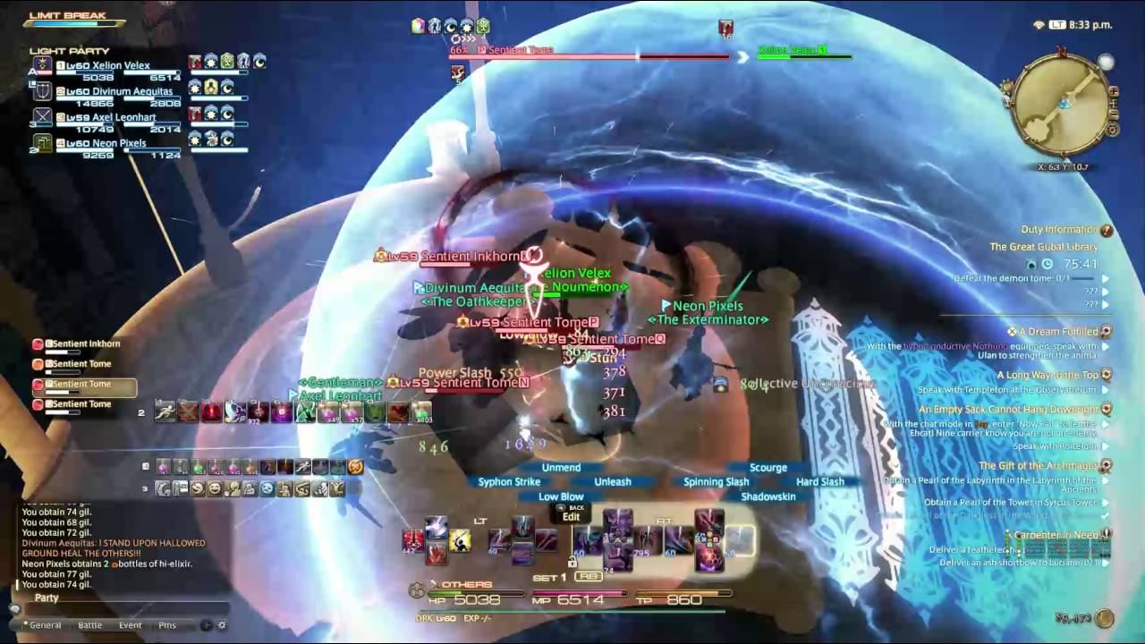 Screwing around with friends on Final Fantasy XIV смотреть онлайн
