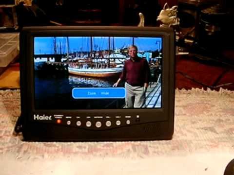 Haier HLT71 7" LCD Color TV смотреть онлайн