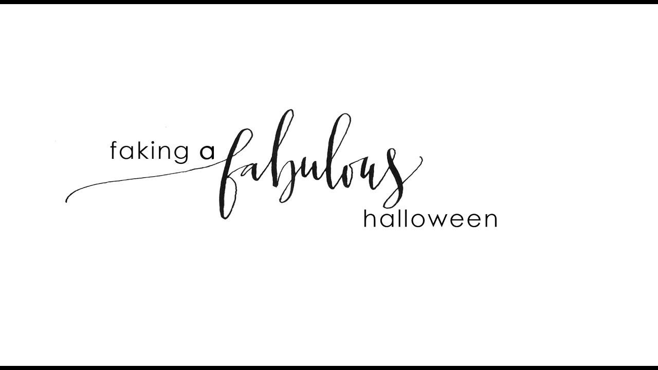 Faking a Fabulous Halloween смотреть онлайн