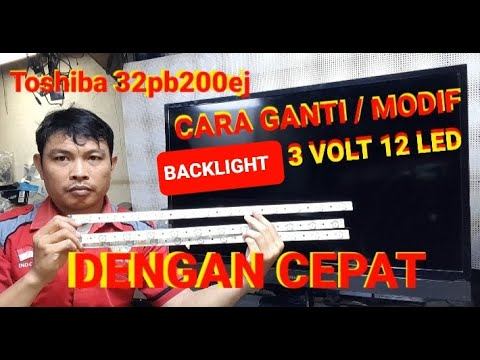 Cara servis tv led Toshiba tidak ada gambar смотреть онлайн