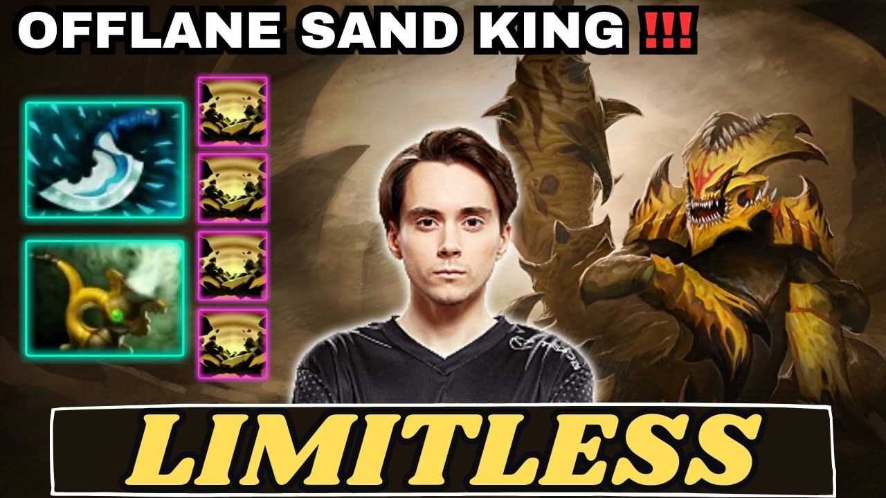 🔥 Limitless Sand King Offlane 7.34 🔥 ICEICEICE Perspective - Full Match Dota 2 смотреть онлайн
