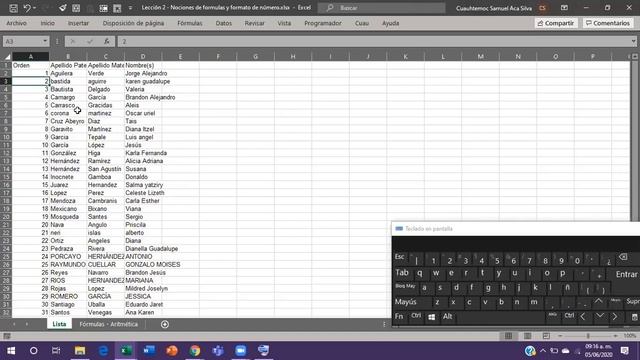 Excel AAABD - Clase 3 - Viernes 5 de Junio (Recortado) смотреть онлайн