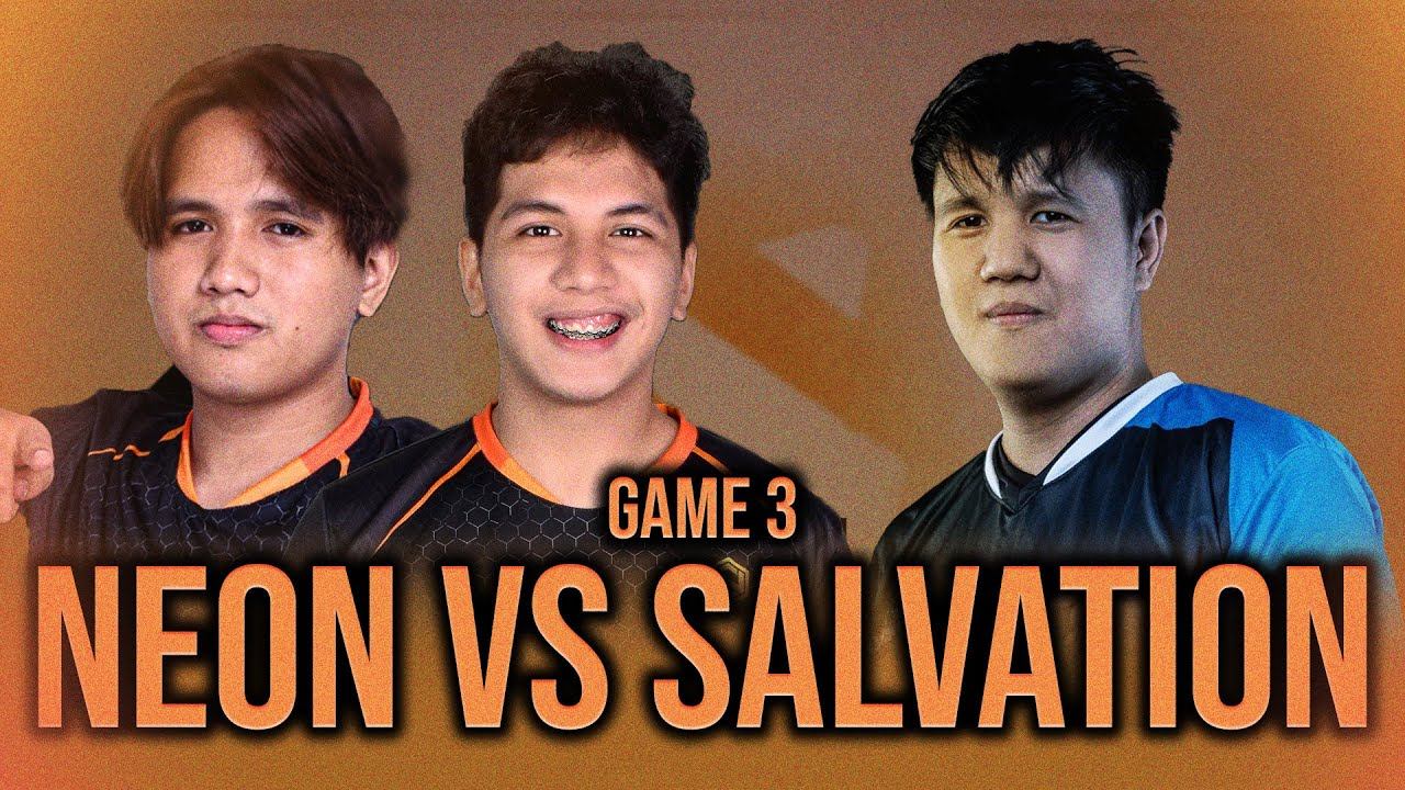 NEON vs SALVATION (DRIC STACK) GAME 3 - CAST BY ARMEL, KUKU, JAU AND JET - ELITE LEAGUE OPEN QUALS смотреть онлайн