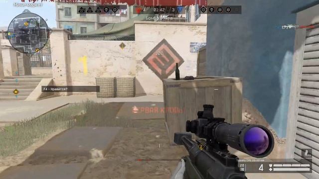WarFace,Найс моменты за снайпера Трувело (Truvelo CMS 20x42 mm) смотреть онлайн