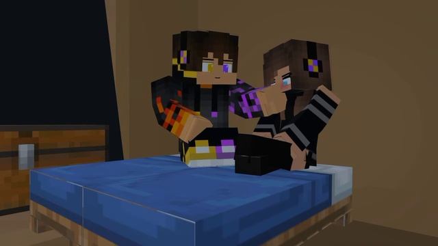 Bite template||Minecraft Animation (Prisma 3D) смотреть онлайн