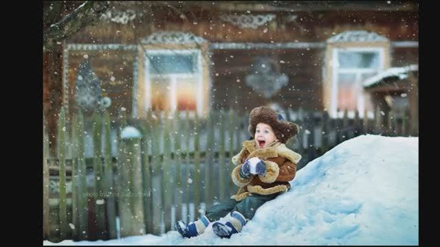 Первый снег. Яков Аким. смотреть онлайн